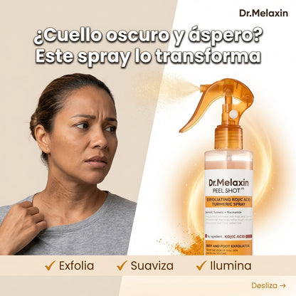 Dr Melaxin | Exfoliante corporal Fórmula Kojic + Turmeric 🇺🇸